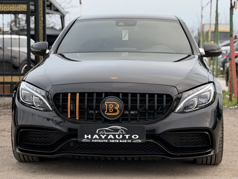 Mercedes-Benz C 220 BlueTEC= BRABUS= BURMESTER= AMBIENT= ЗВЕЗДНО НЕБЕ=