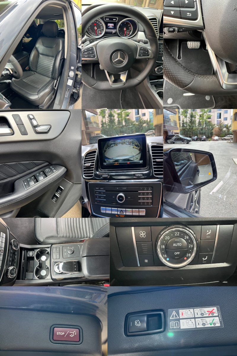 Mercedes-Benz GLE 350 350d/4Matic/AMG PAC/night pac/podgrev/Cam/Distron, снимка 14 - Автомобили и джипове - 45702020