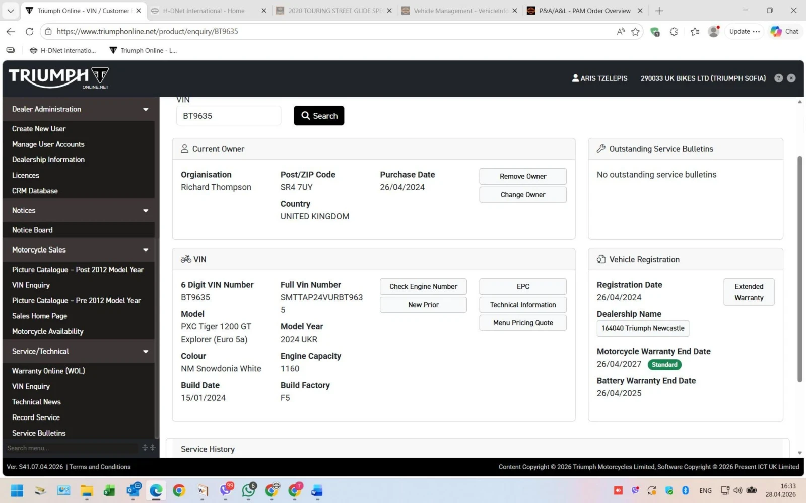 Triumph Tiger, снимка 8 - Мотоциклети и мототехника - 54345536