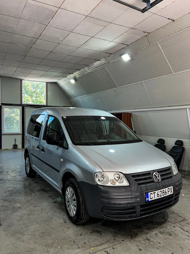 VW Caddy 1.6 LIFE ГАЗ БЕНЗИН, снимка 1 - Автомобили и джипове - 47331486