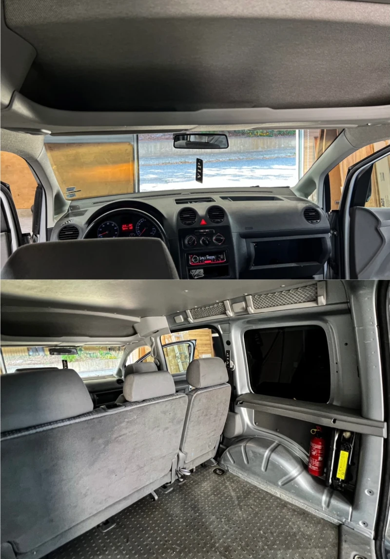 VW Caddy 1.6 LIFE ГАЗ БЕНЗИН, снимка 11 - Автомобили и джипове - 47331486