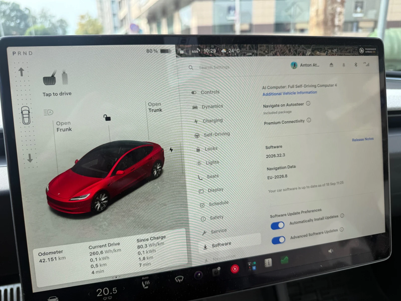 Tesla Model 3 LR AWD ГАРАНЦИЯ, снимка 7 - Автомобили и джипове - 50507222