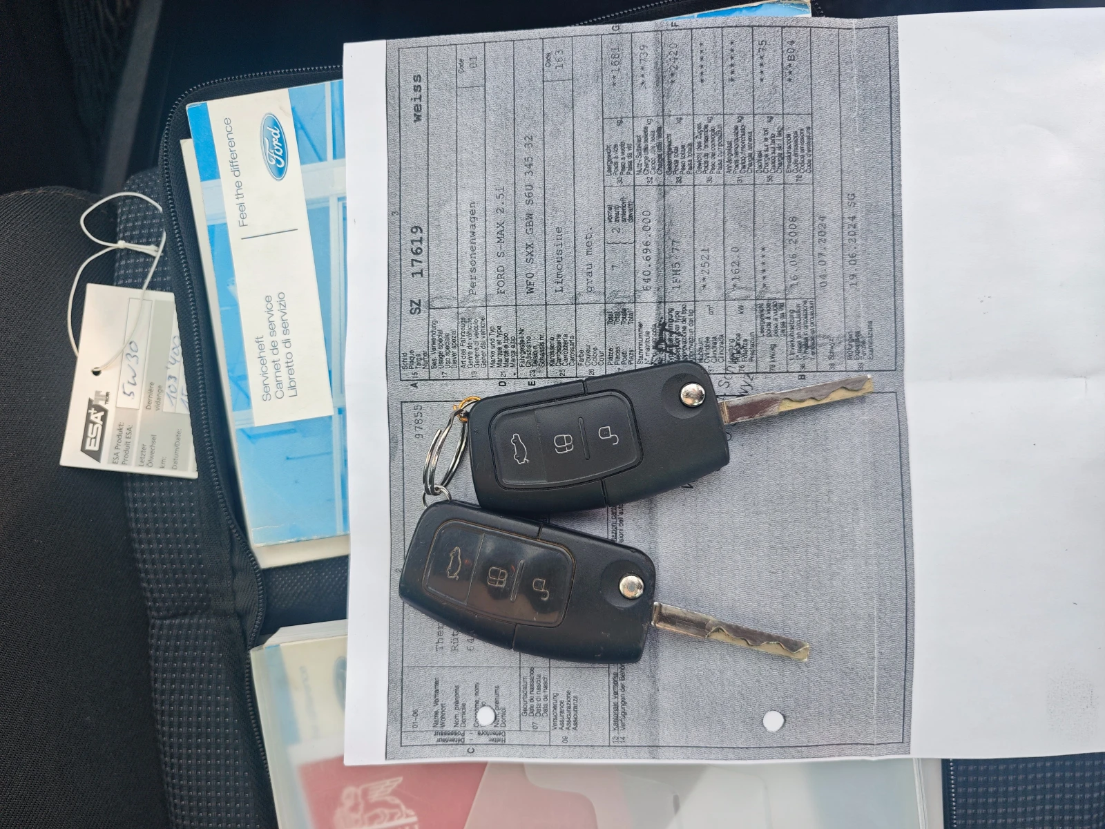 Ford S-Max 2.5i-Turbo/Panorama/6+ 1/CH, снимка 15 - Автомобили и джипове - 53760127