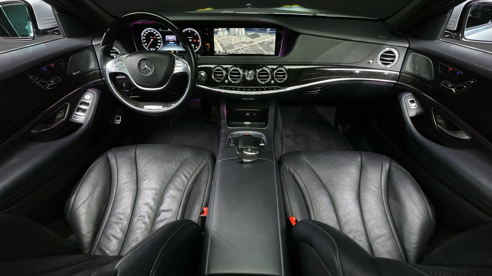 Mercedes-Benz S 350 4MATIC AMG PKG| BURMESTER| DISTRONIC| 360| ОБДУХ, снимка 8 - Автомобили и джипове - 54779036