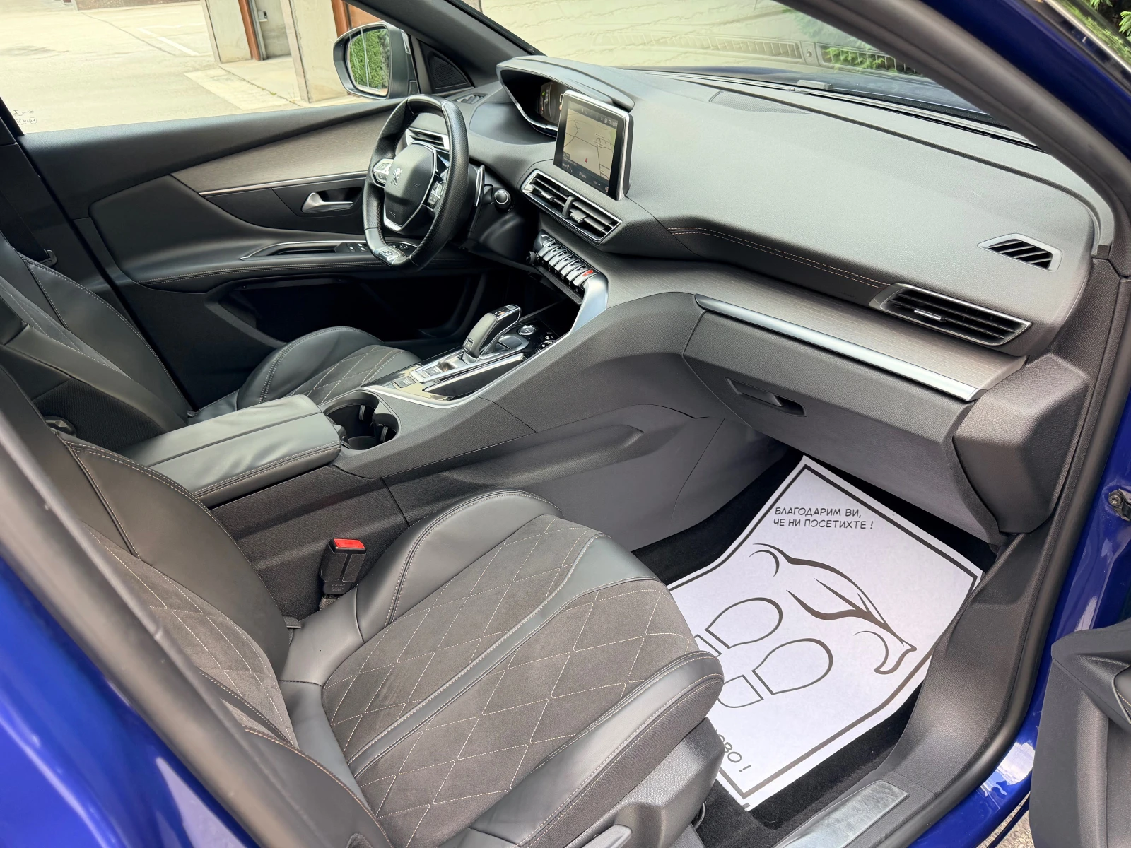 Peugeot 3008 2.0HDI GT-LINE PANORAMA PODGREV 360VIEW DISTRONIK , снимка 12 - Автомобили и джипове - 54933790