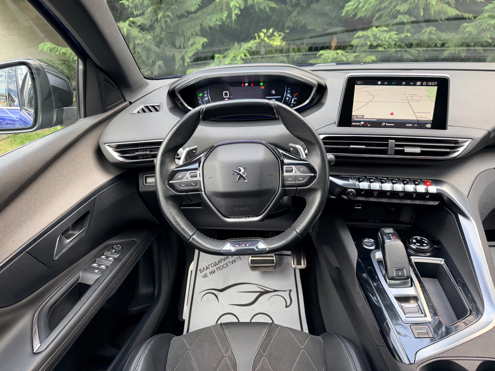 Peugeot 3008 2.0HDI GT-LINE PANORAMA PODGREV 360VIEW DISTRONIK , снимка 10 - Автомобили и джипове - 54933790