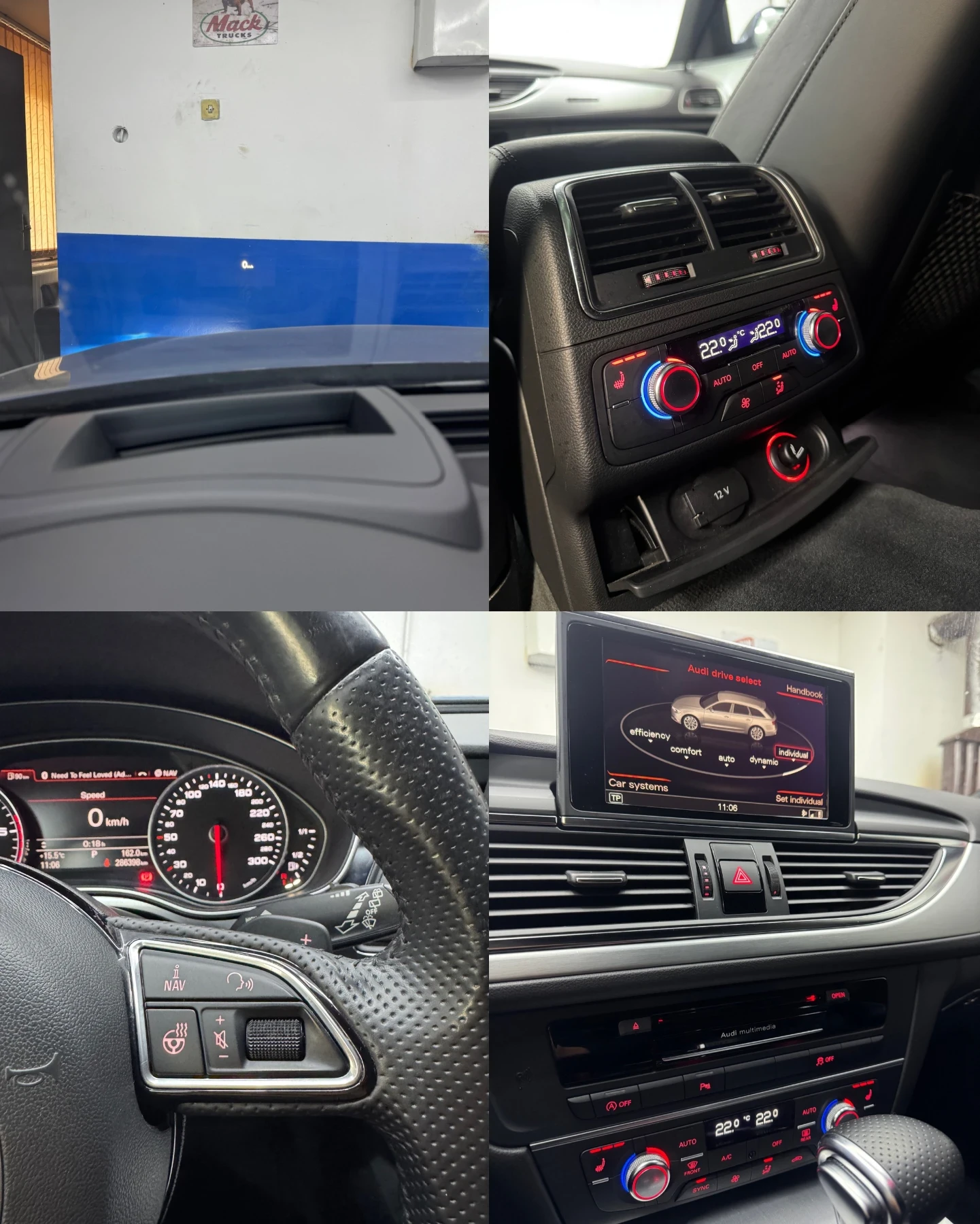 Audi A6 BITDI/DIS/LANE/FULL LED/RS, снимка 12 - Автомобили и джипове - 56741134