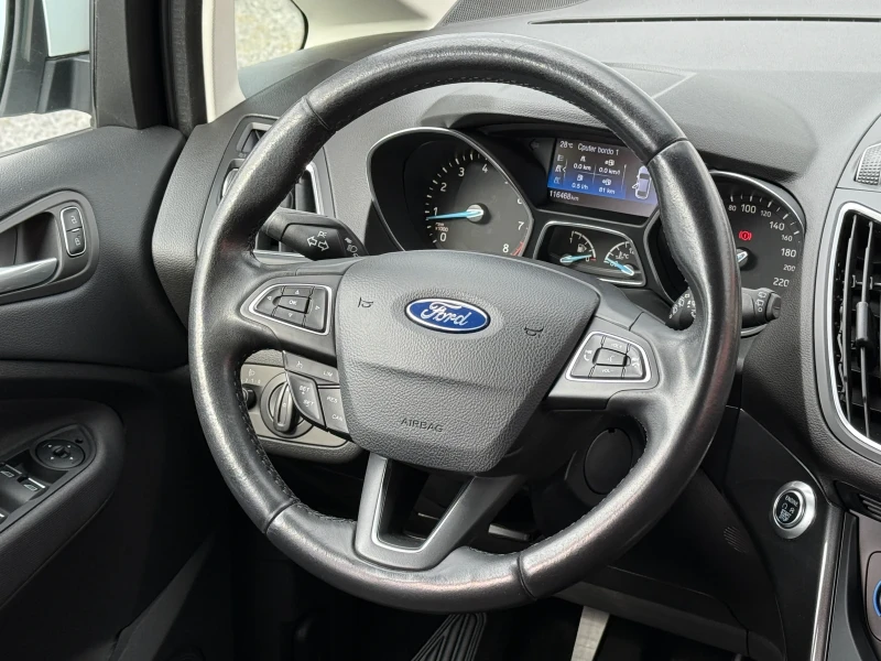 Ford C-max 1.0i Titanium, EURO 6B! LED! Навигация! Гаранция!!, снимка 9 - Автомобили и джипове - 50720257