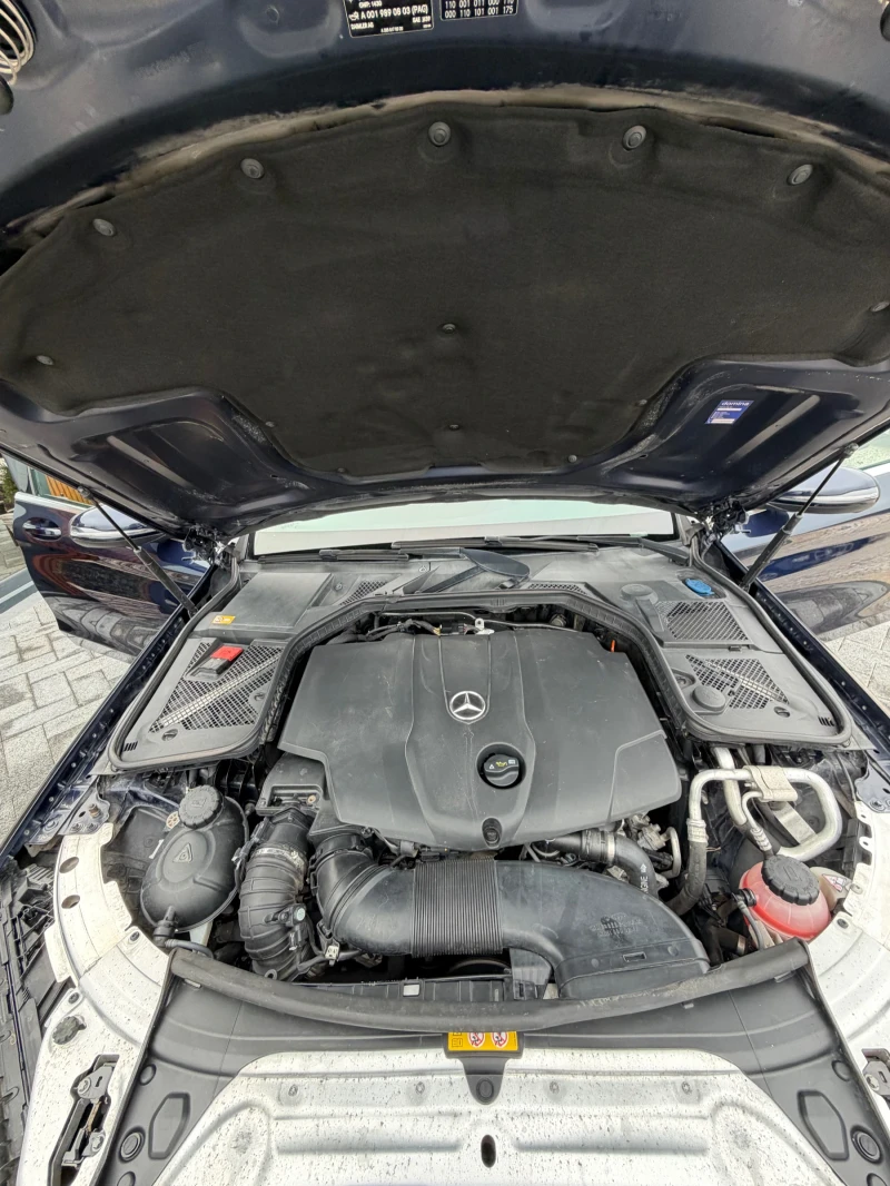 Mercedes-Benz C 220 С220/170коня/2015г, снимка 9 - Автомобили и джипове - 53228628