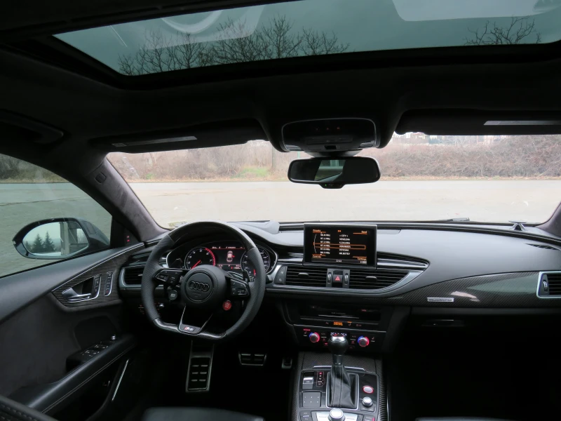 Audi Rs7 * PERFORMANCE CARBON NARDO HEAD UP KEYLESS* , снимка 11 - Автомобили и джипове - 53244786