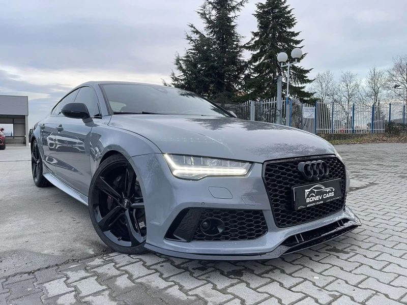 Audi Rs7 * PERFORMANCE CARBON NARDO HEAD UP KEYLESS* , снимка 3 - Автомобили и джипове - 53244786
