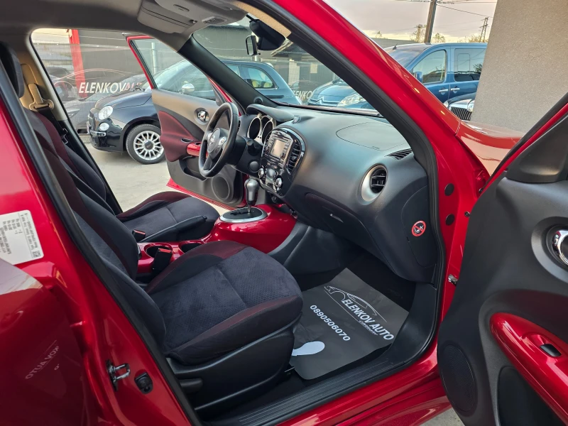 Nissan Juke 1.6 TURBO-190к.с 4х4-АВТОМАТИК-ШВЕЙЦАРИЯ, снимка 13 - Автомобили и джипове - 52171971