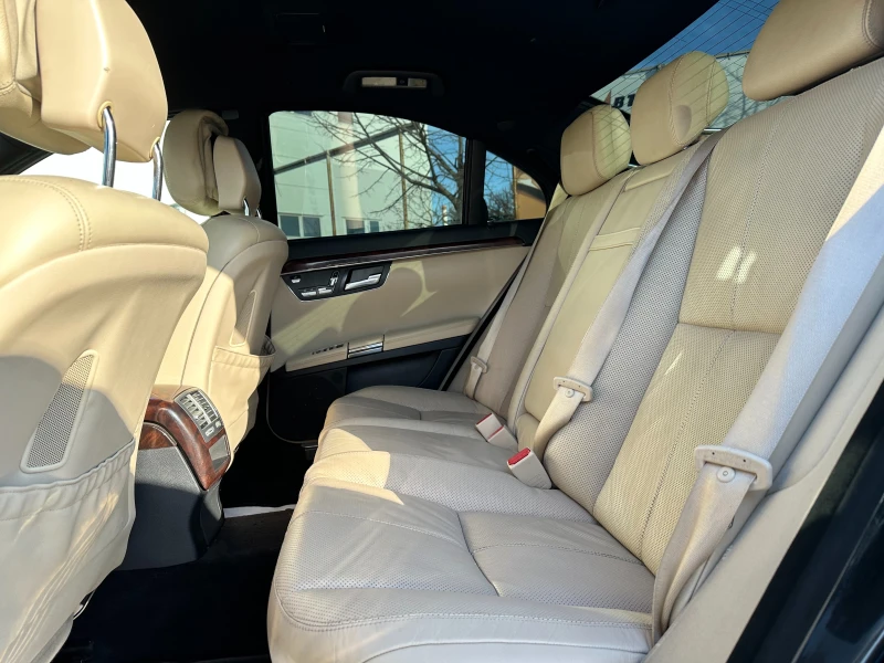Mercedes-Benz S 350 3.5i/Подгрев/Обдухване/Газ/бензин, снимка 9 - Автомобили и джипове - 53118641