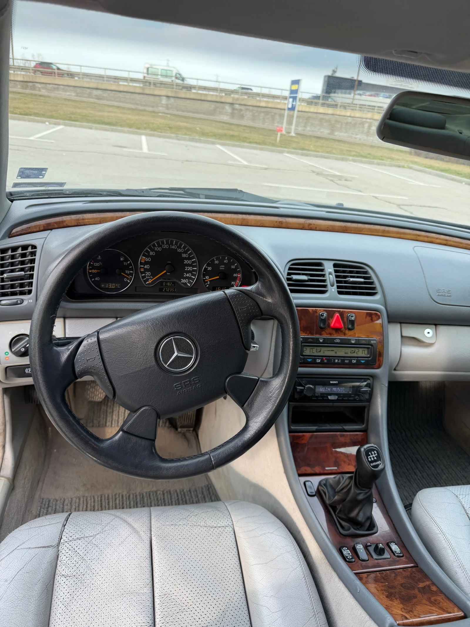 Mercedes-Benz CLK 200 kompressor (192hp), снимка 9 - Автомобили и джипове - 53714731