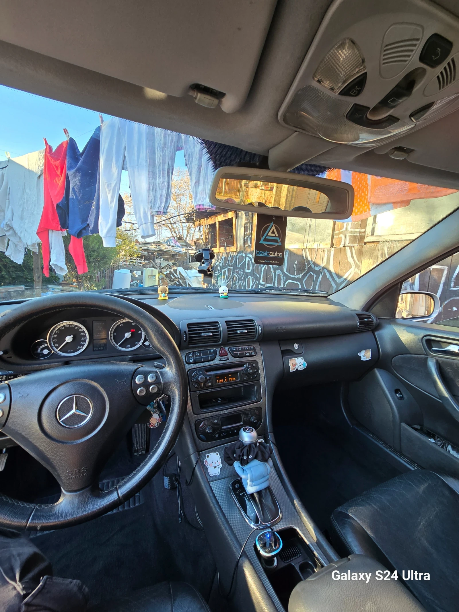 Mercedes-Benz C 220, снимка 12 - Автомобили и джипове - 54306751