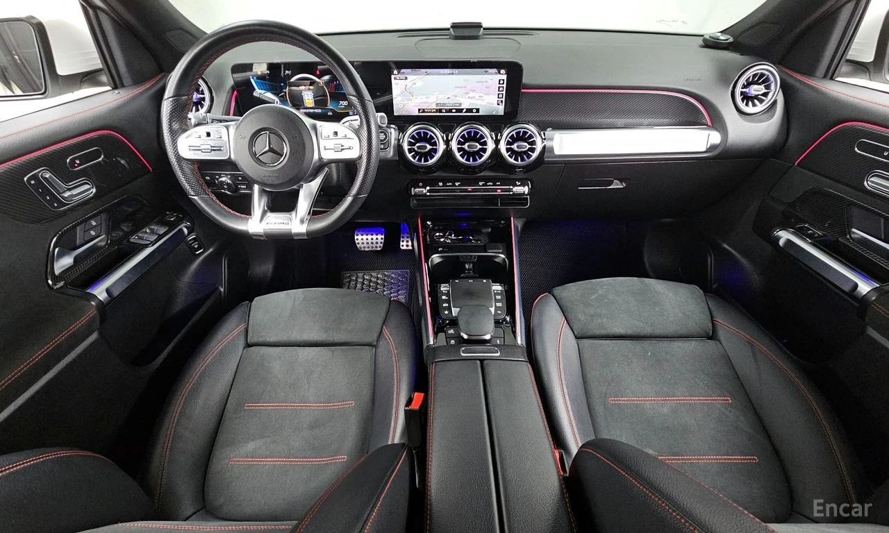 Mercedes-Benz GLB35AMG 4MATIC* PANOROOF* REAR-CAMERA* DRIVE-ASSIST* , снимка 6 - Автомобили и джипове - 54529029