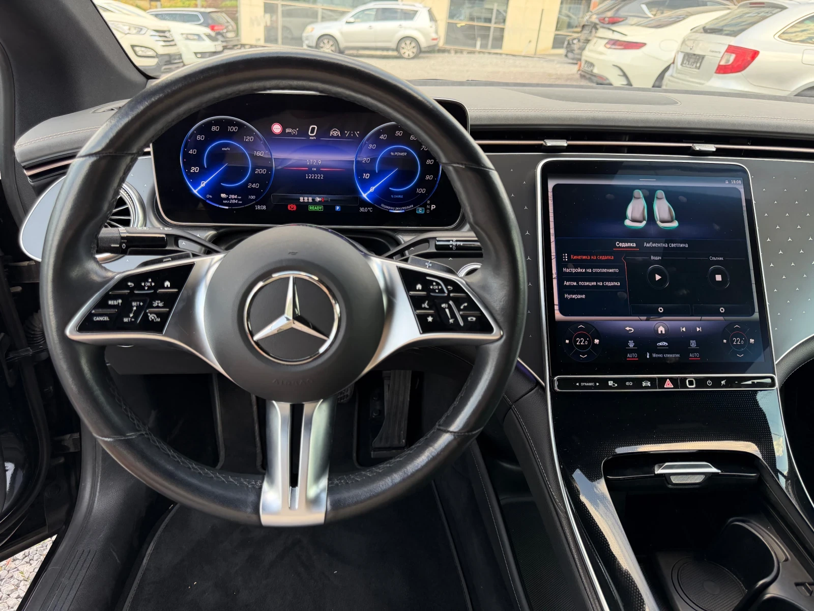 Mercedes-Benz EQE 350+ 96.5 SOH Digital AMG Pano ГАРАНЦИЯ до 2030г , снимка 14 - Автомобили и джипове - 55743362