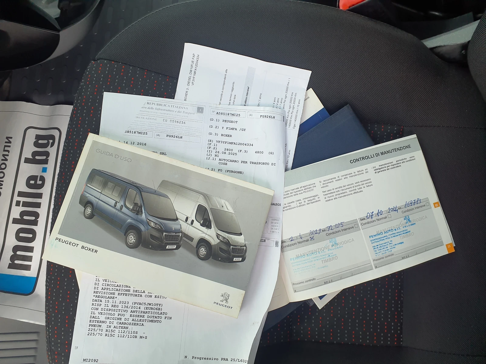 Peugeot Boxer 2.0 HDI EURO 6B  NEW 177000KM  | Mobile.bg � ����������� 17