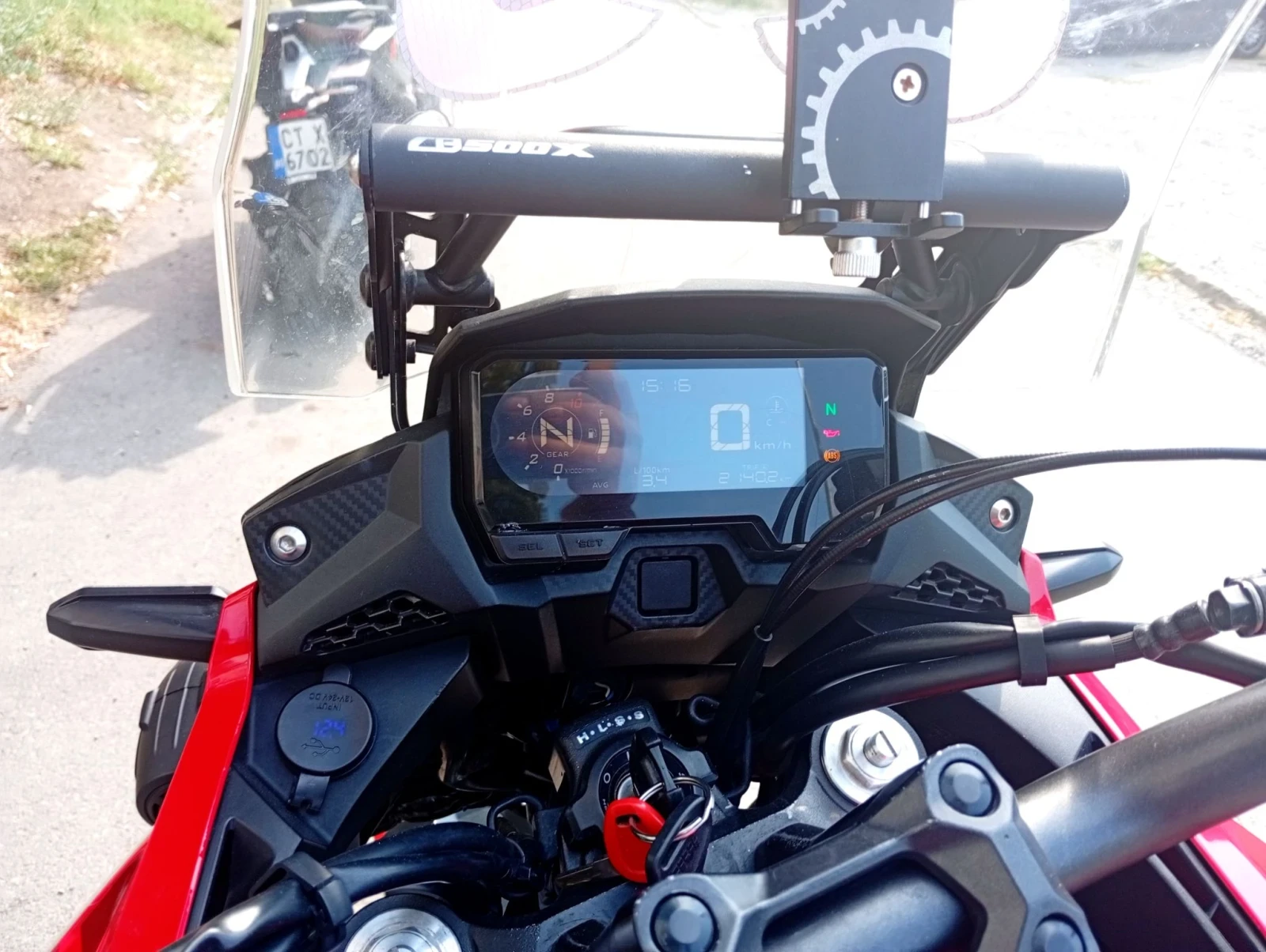 Honda Cb Cb500XA, снимка 10 - Мотоциклети и мототехника - 56087158