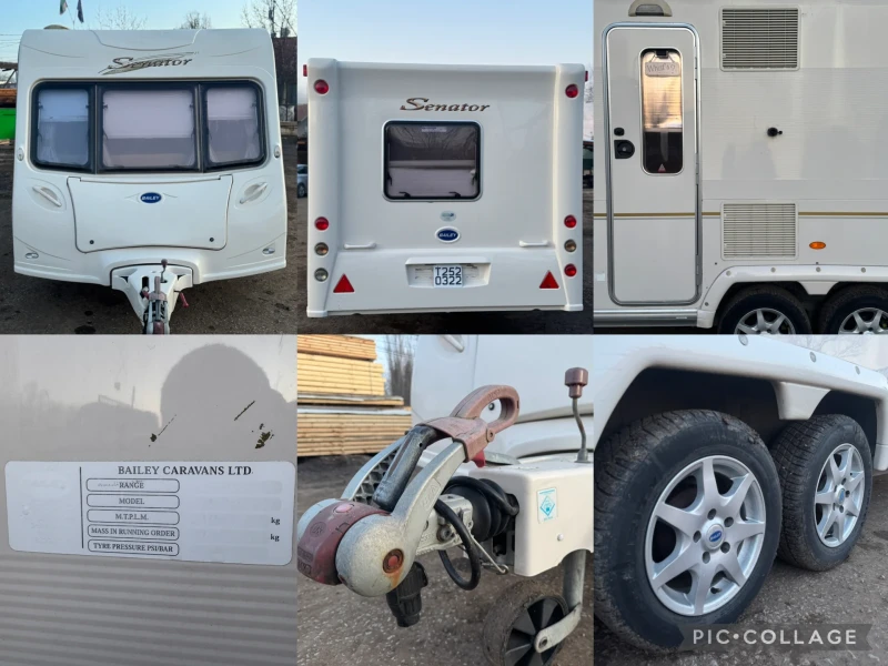Каравана Bailey SENATOR  френска СПАЛНЯ , снимка 5 - Каравани и кемпери - 53472824