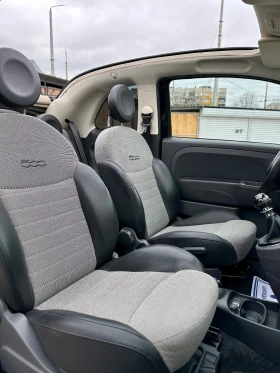 Fiat 500 1.2i~69к.с.* Климатик* Кабрио, снимка 15