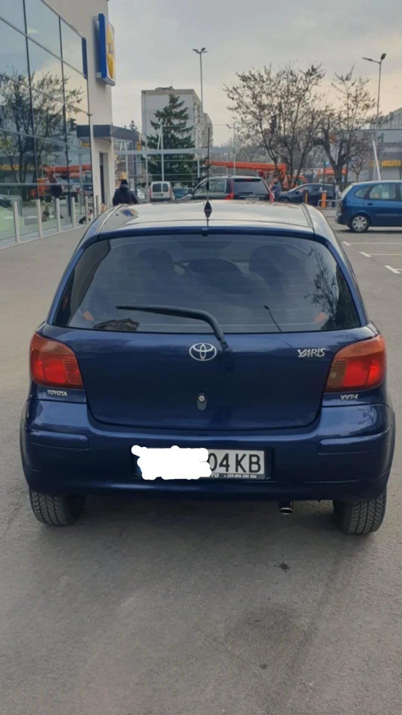 Toyota Yaris 1, 3-VVTI 86кс бензин/ЕВРО 4!!!, снимка 7 - Автомобили и джипове - 48083794