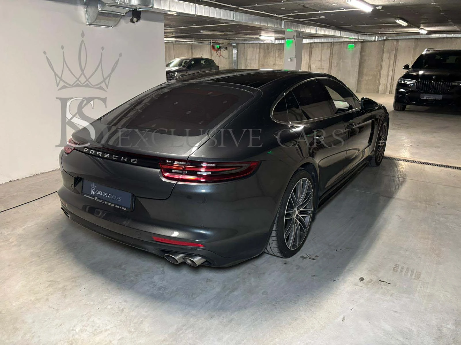 Porsche Panamera 4S* BOSE* PANORAMA* ВАКУУМ* ОБДУХВАНЕ* MATRIX*  - изображение 4