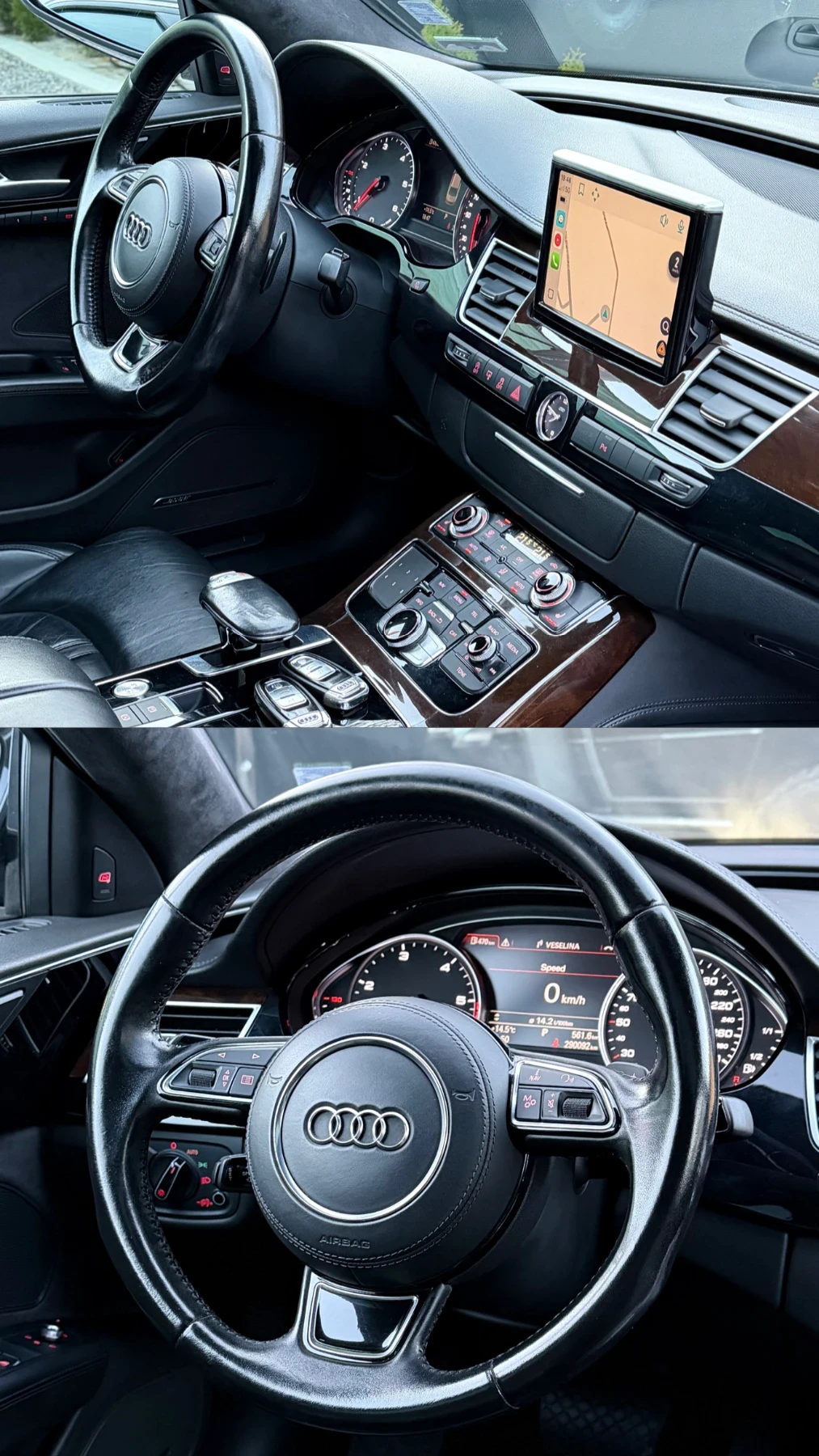 Audi A8 3.0TDI* QUATTRO* MATRIX* ������� ������* ������ | Mobile.bg � ����������� 9