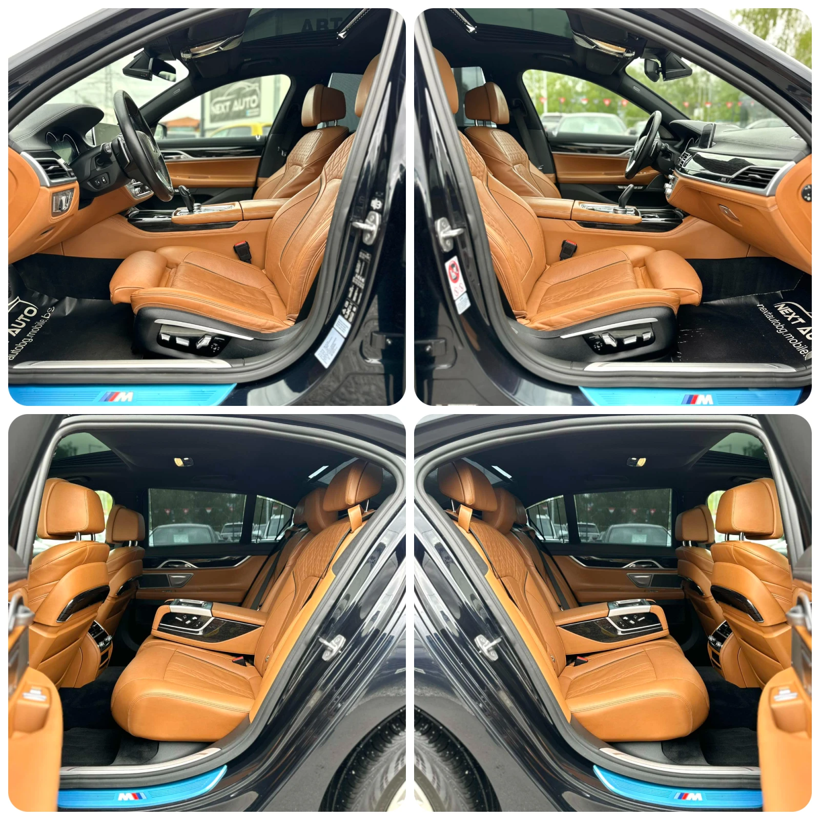 BMW 740 XD 320HP M SPORT FULL INDIVIDUAL EXECUTIVE CARBON, снимка 9 - Автомобили и джипове - 54450783