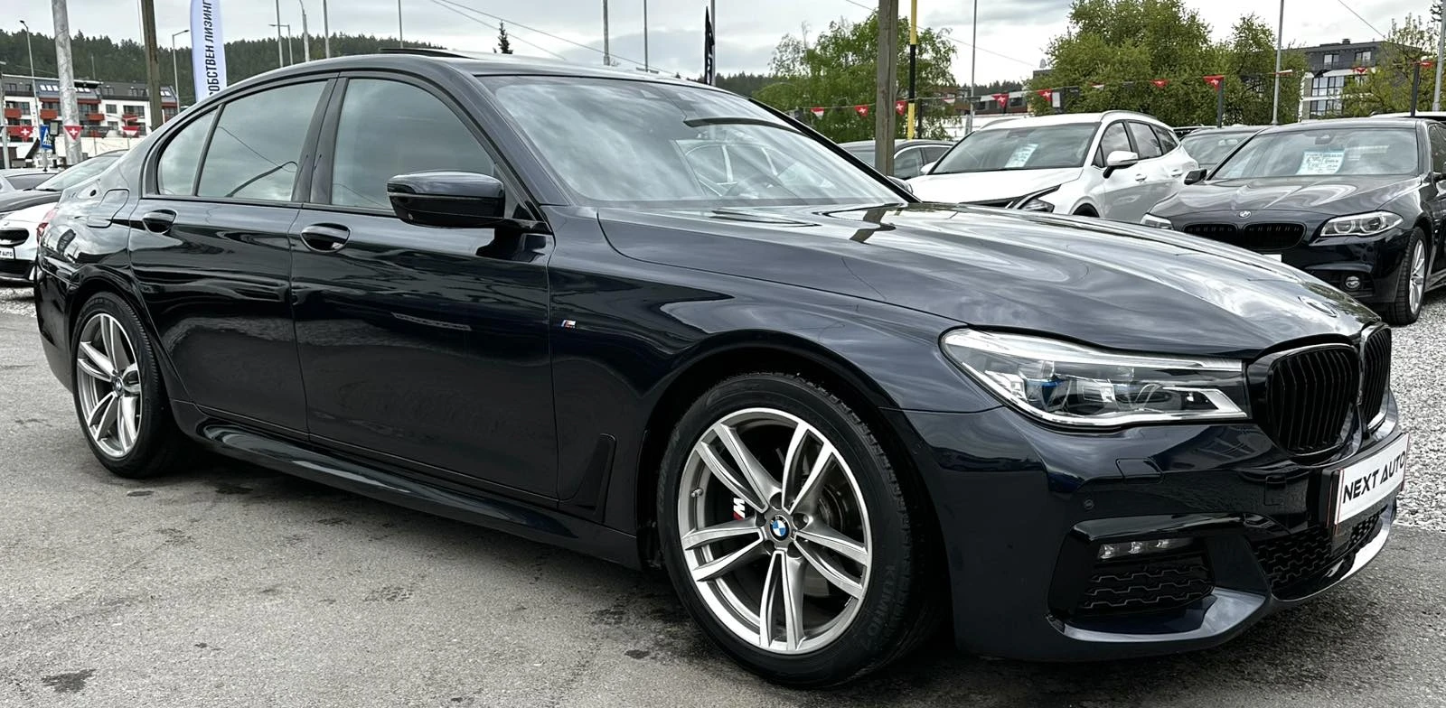 BMW 740 XD 320HP M SPORT FULL INDIVIDUAL EXECUTIVE CARBON, снимка 3 - Автомобили и джипове - 54450783