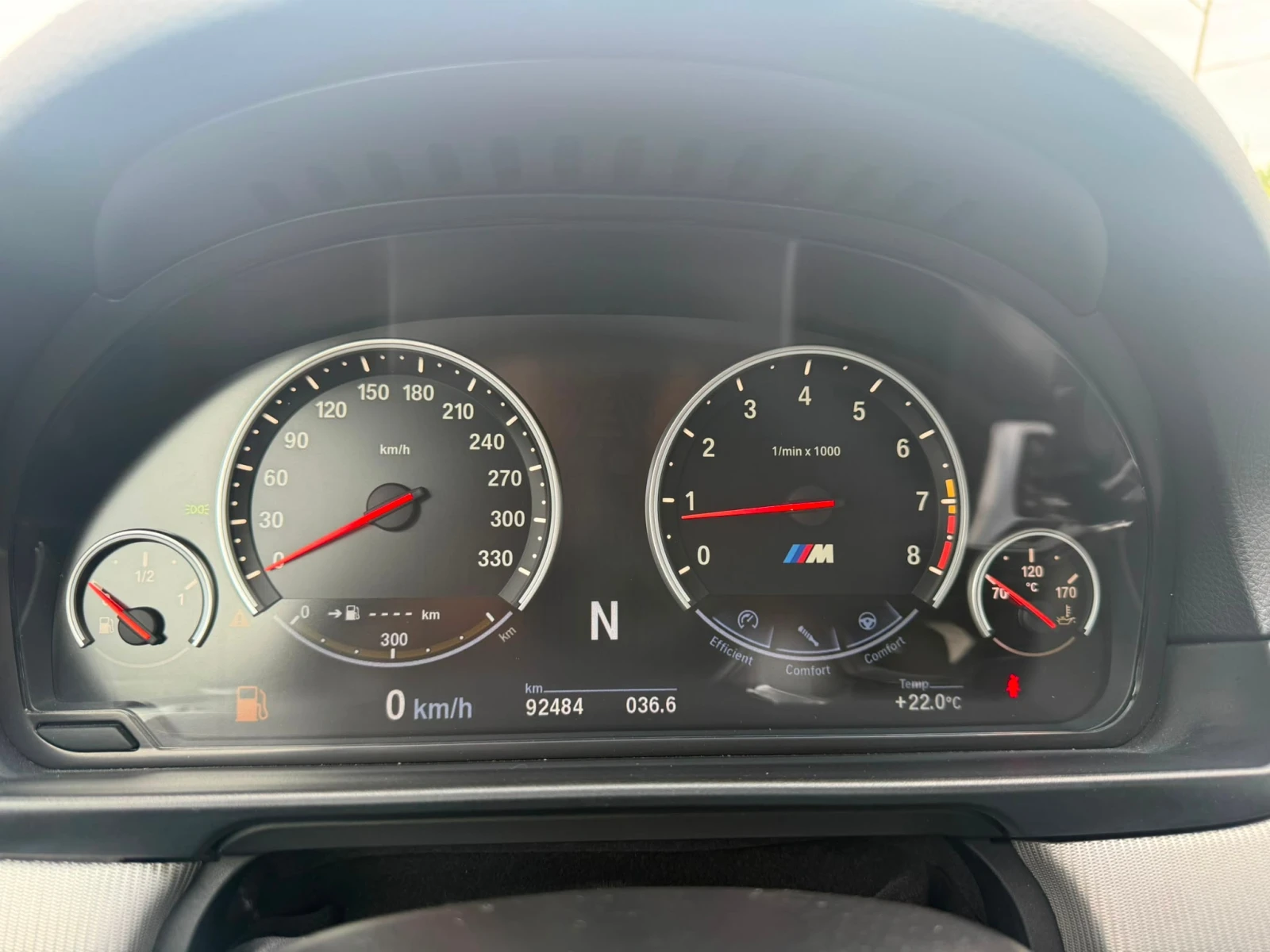 BMW M5 * ВСИЧКИ АСИСТЕНЦИИ* HEAD UP* ОБДУХВАНЕ* , снимка 9 - Автомобили и джипове - 56108222