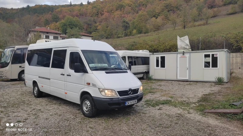 Mercedes-Benz Sprinter 313 АВТОБУС с ВИНЕТКА., снимка 1 - Бусове и автобуси - 47526849