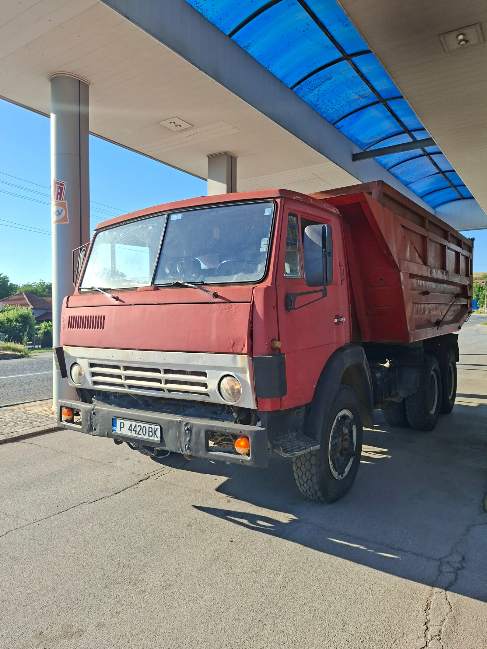Kamaz 5511 ЗАДЪЛЖИТЕЛНО ПРЕХВЪРЛЯНЕ