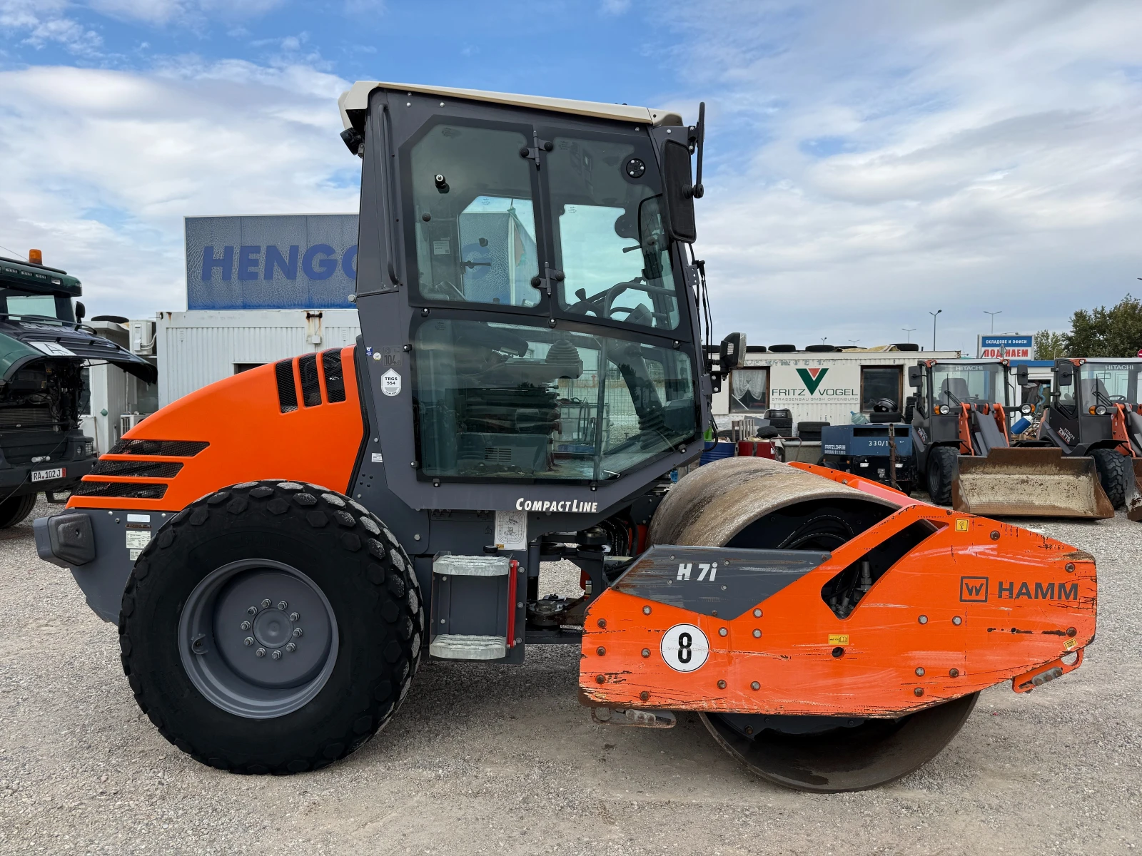 Валяк Hamm H7i, снимка 13 - Индустриална техника - 56273282