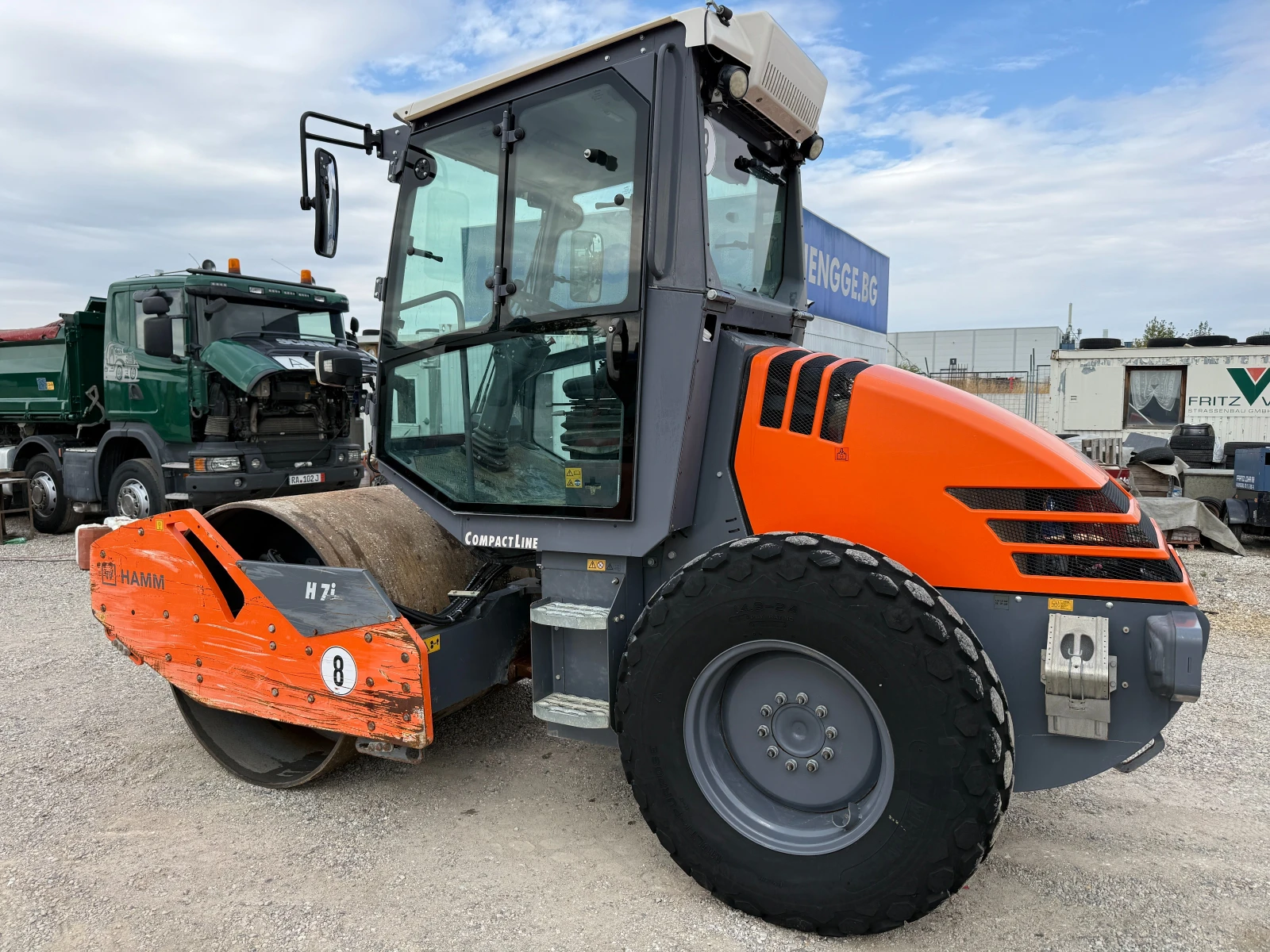 Валяк Hamm H7i, снимка 5 - Индустриална техника - 56273282