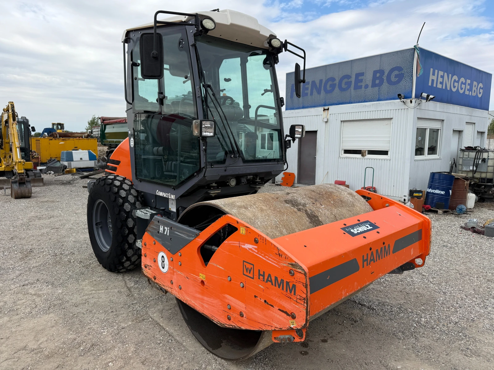 Валяк Hamm H7i, снимка 15 - Индустриална техника - 56273282
