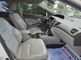 Honda Civic 1.8i-141кс= АВТОМАТ= НАВИГАЦИЯ= ПОДГРЕВ, снимка 15
