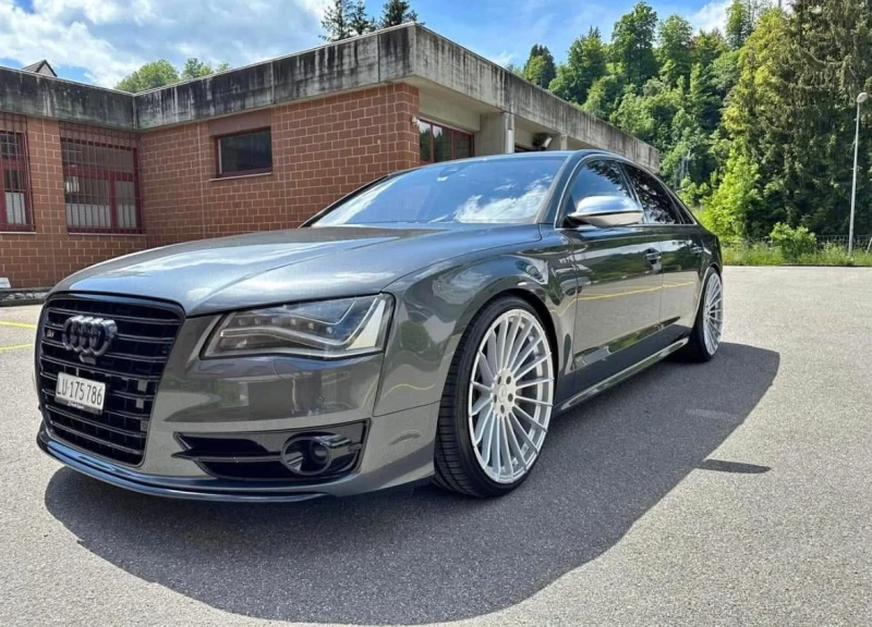 Audi S8 EXCLUSIVE+ ВСИЧКИ ЕКСТРИ+ ШВЕЙЦАРИЯ , снимка 1 - Автомобили и джипове - 49145572