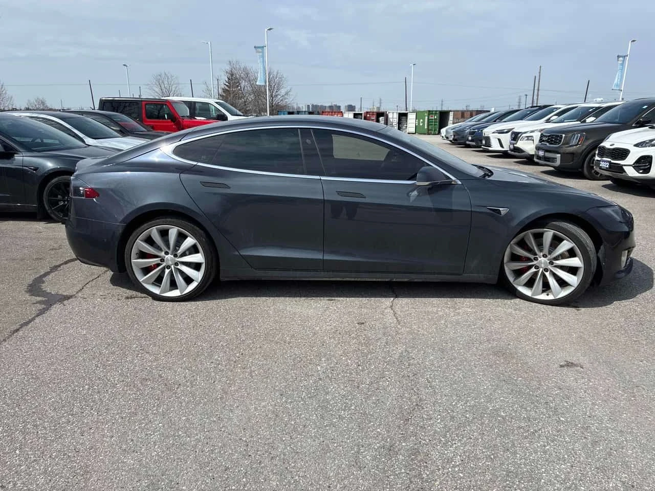 Tesla Model S * AWD * ПАНО* ПОДГРЕВ* KEYLESS* , снимка 3 - Автомобили и джипове - 53987089