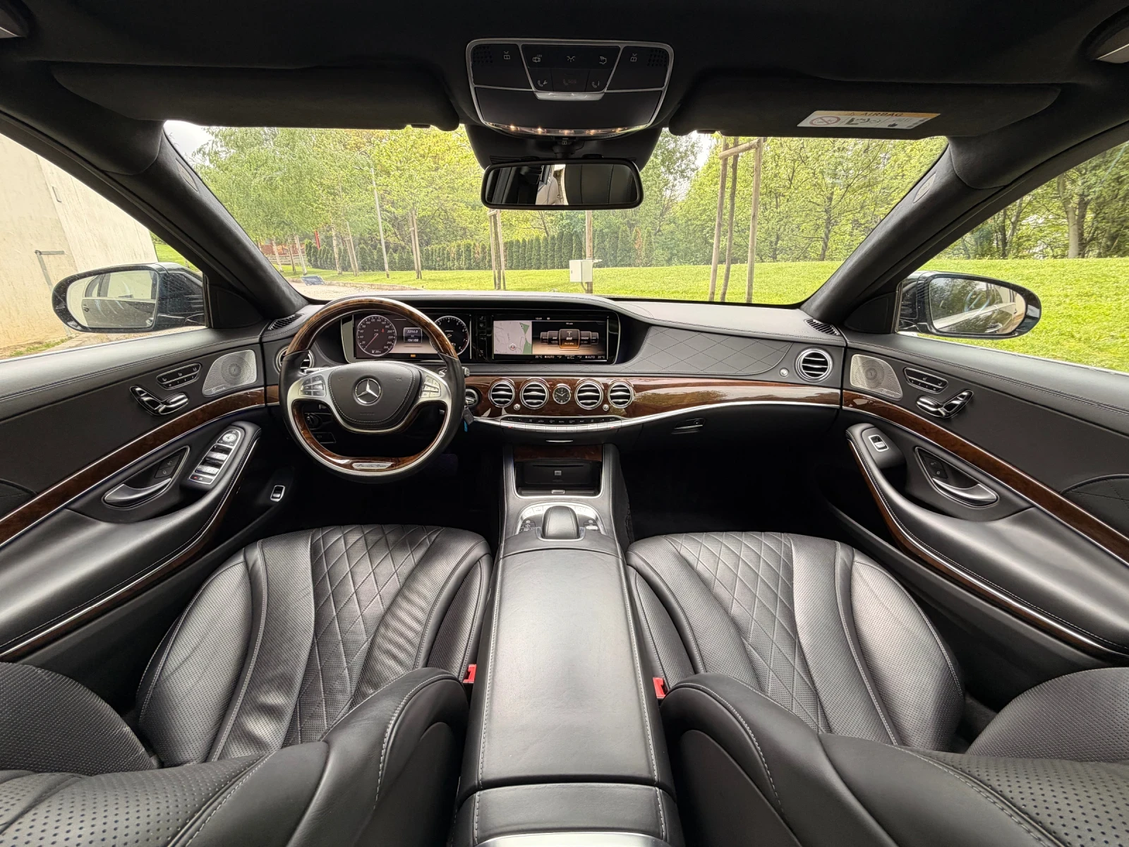 Mercedes-Benz S 500 4-MATIC / LONG/ ОТ 1-ви Собственик, снимка 12 - Автомобили и джипове - 54547698