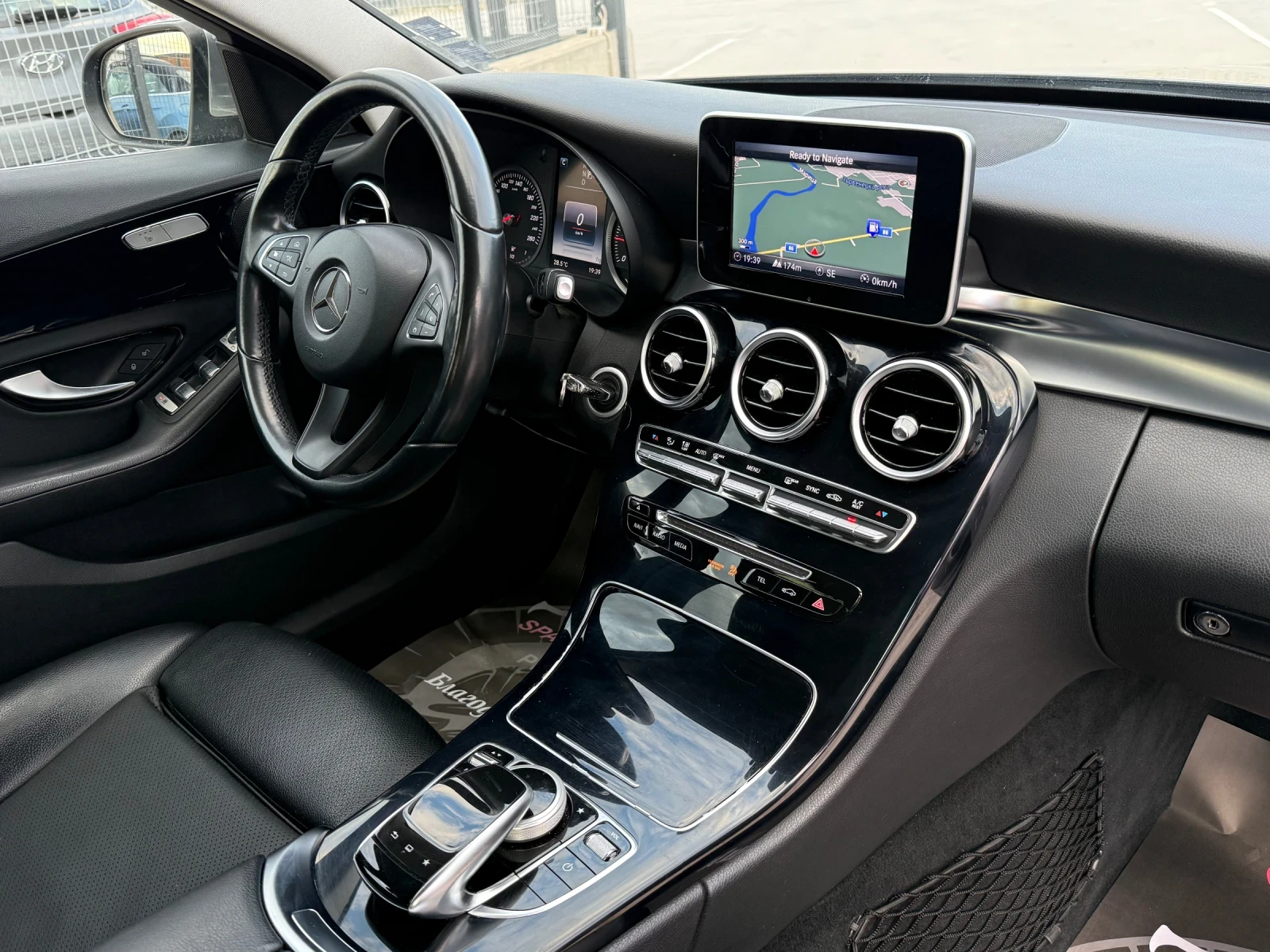Mercedes-Benz C 220 D* 2016г* 217.000КМ* Топ Състояние* Сервизна Истор, снимка 14 - Автомобили и джипове - 54598817