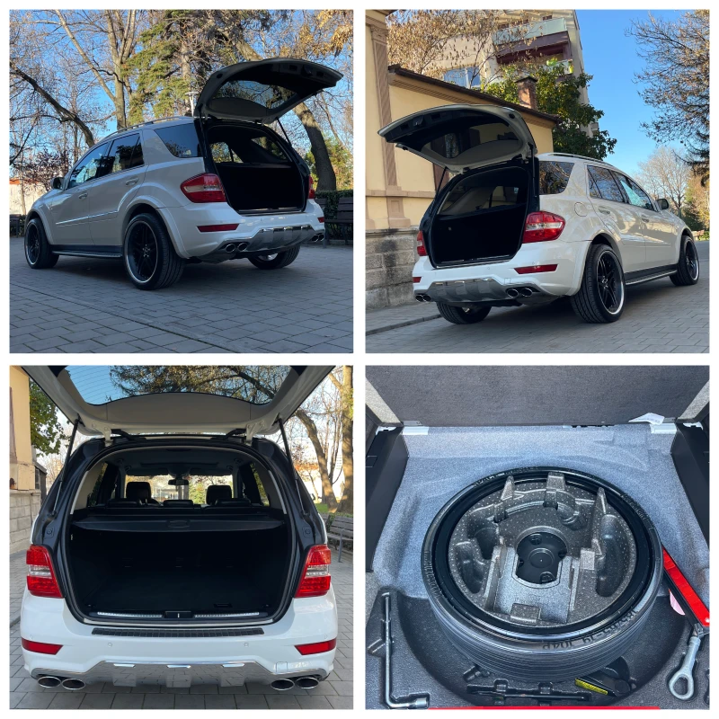 Mercedes-Benz ML 63 AMG #510KC#FACELIFT#УНИКАТ!, снимка 16 - Автомобили и джипове - 52462503