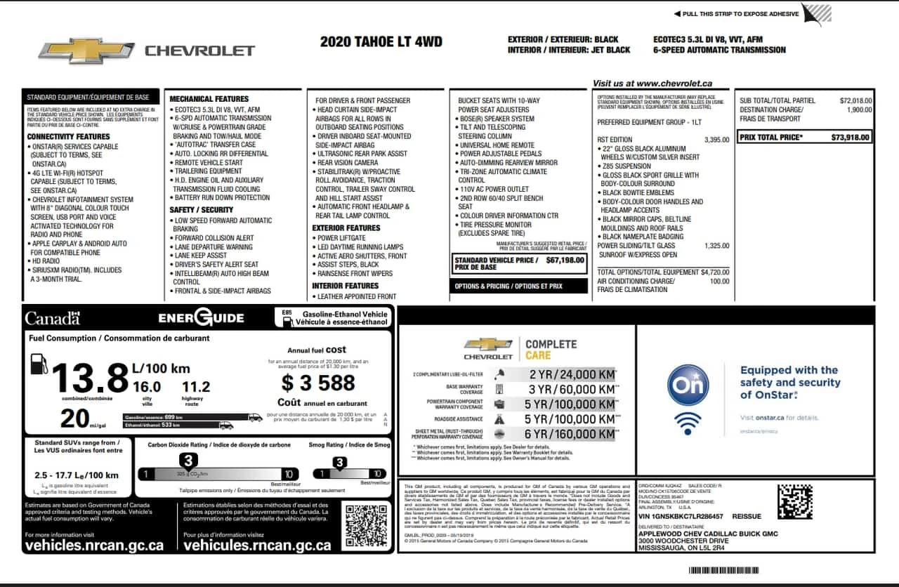 Chevrolet Tahoe LT | CARFAX | ��� ������������ ������ | Mobile.bg � ����������� 16
