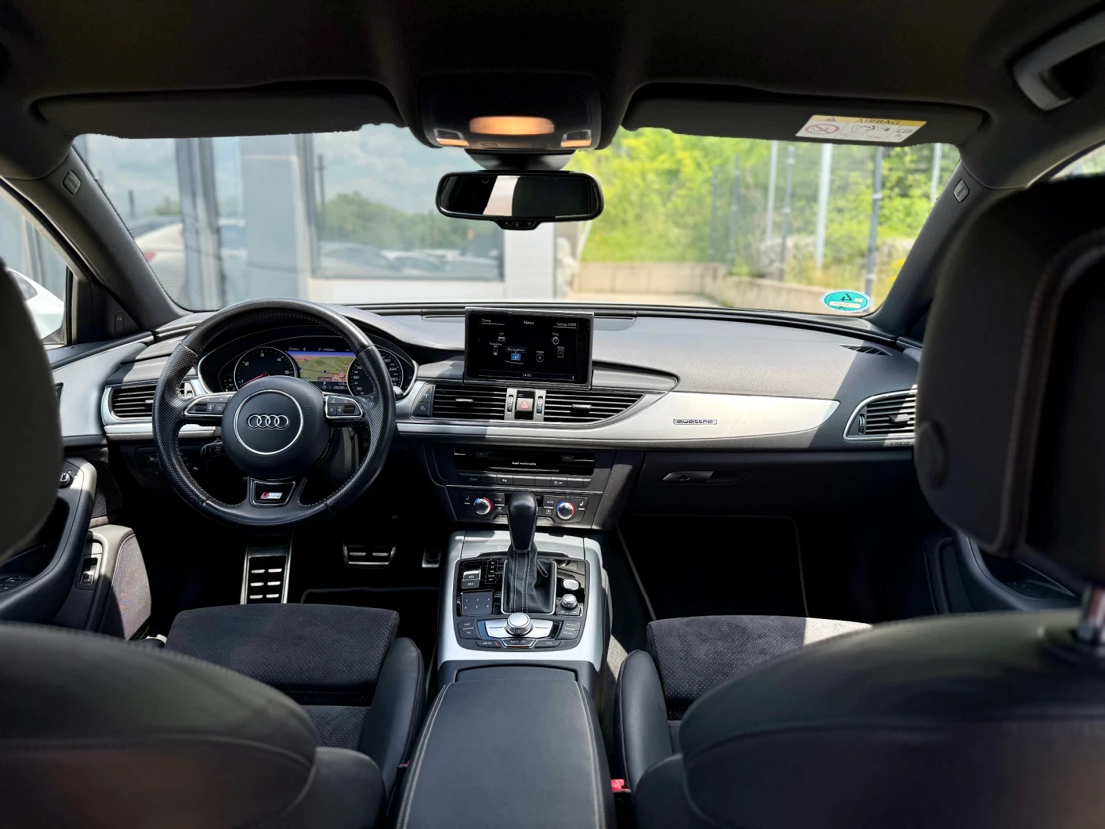 Audi A6 S LINE / DISTRONIC + / КАМЕРА / ПОДГРЕВ / ИСТОРИЯ, снимка 7 - Автомобили и джипове - 54791304