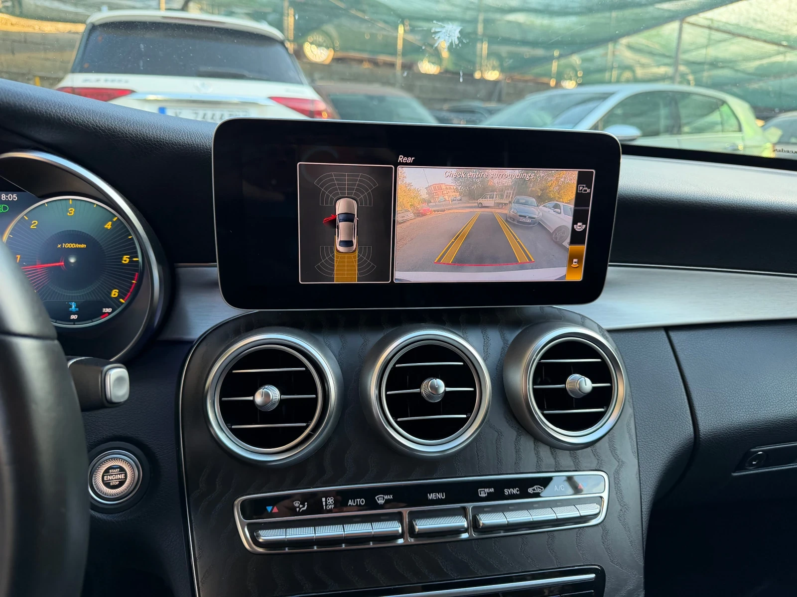 Mercedes-Benz C 300 d* 4matic* AMG* Night pack* Multibeam | Mobile.bg � ����������� 8