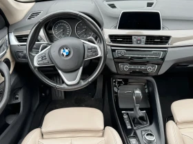 BMW X1 1.8D-XDrive, Кожен салон, Панорамен покрив, Амбиен, снимка 17