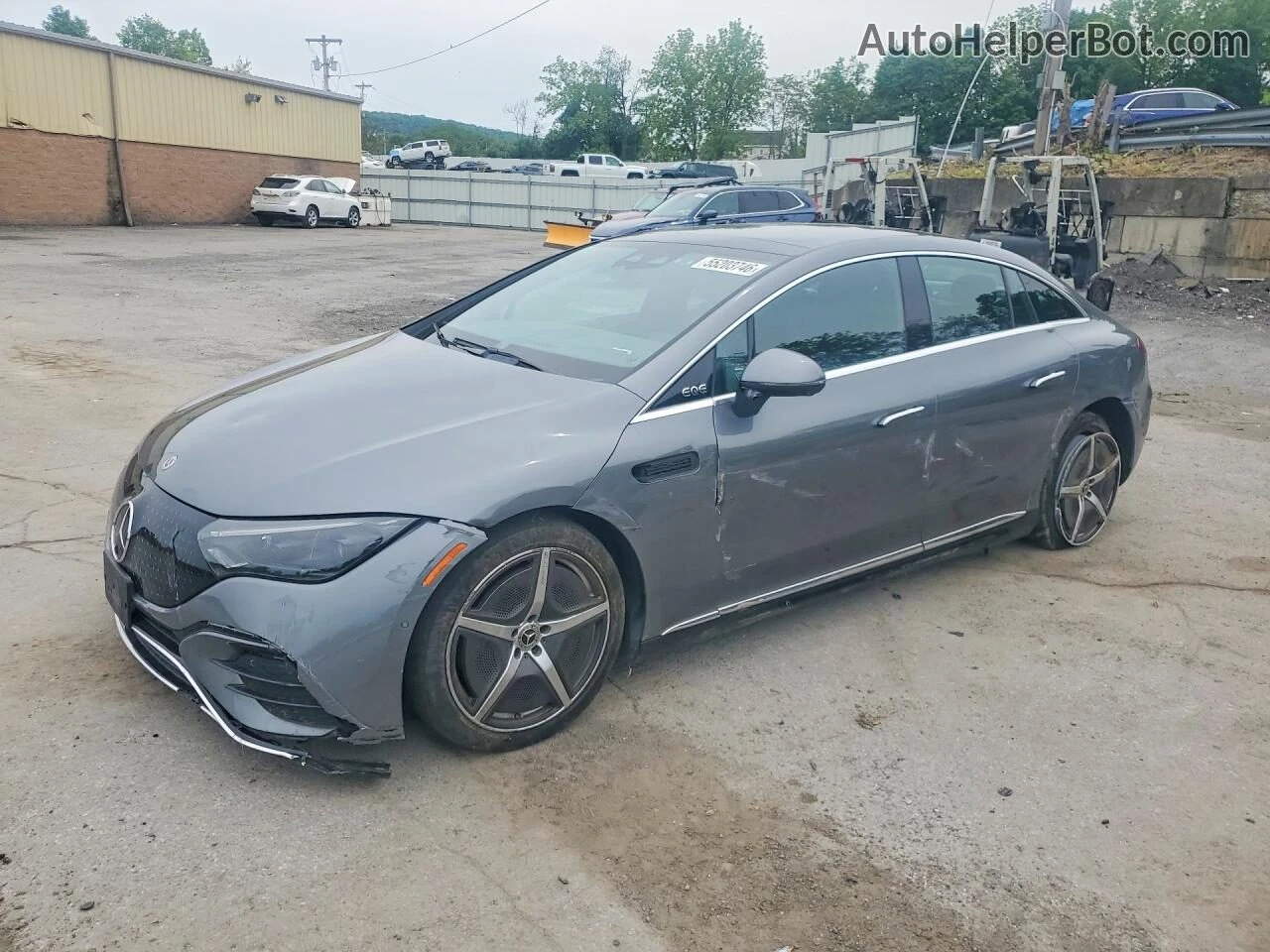 Mercedes-Benz EQE 350* 4MATIC* Burmester* Цена до БГ, снимка 3 - Автомобили и джипове - 55990708