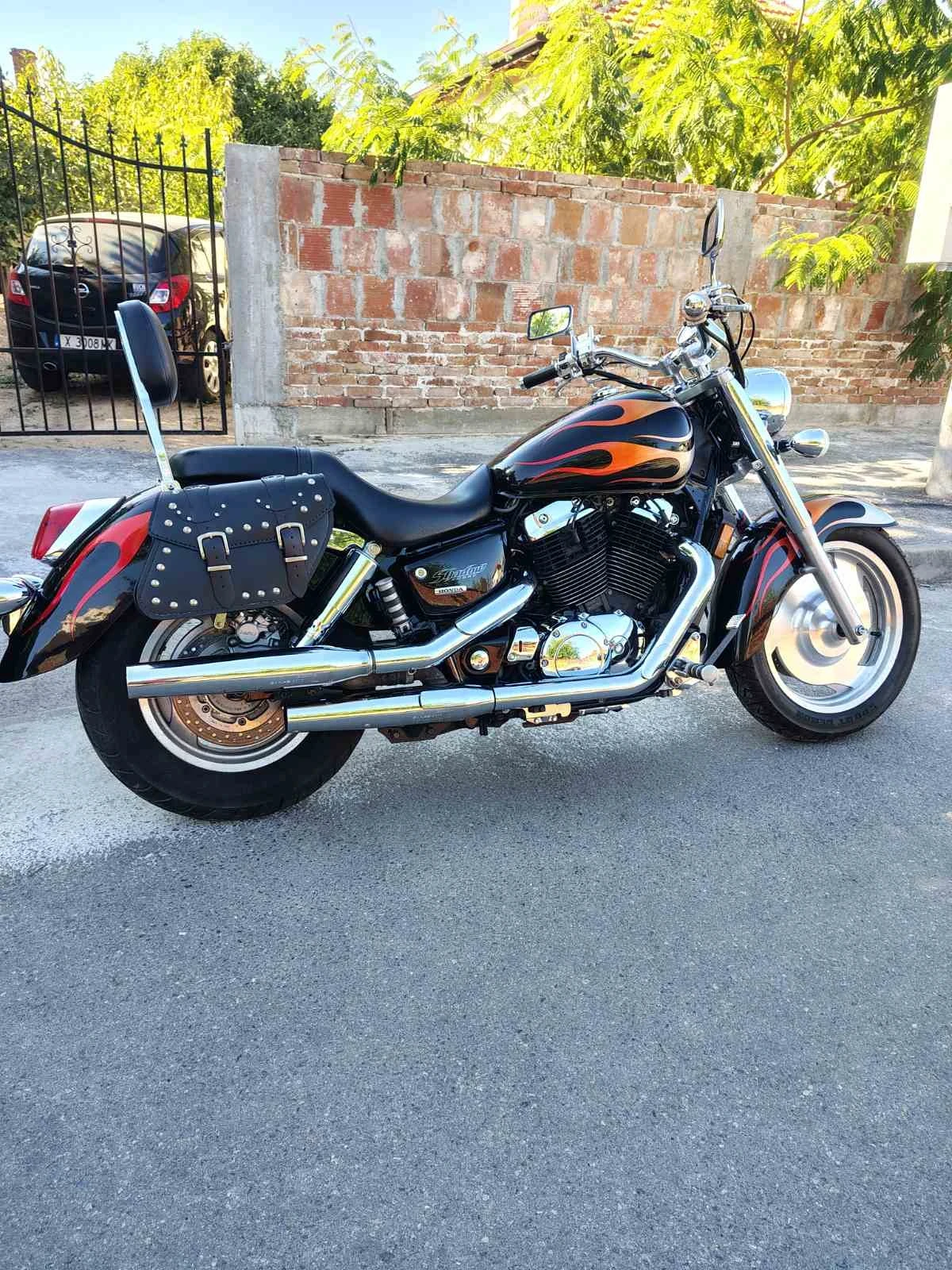 Honda Shadow, снимка 6 - Мотоциклети и мототехника - 55509873