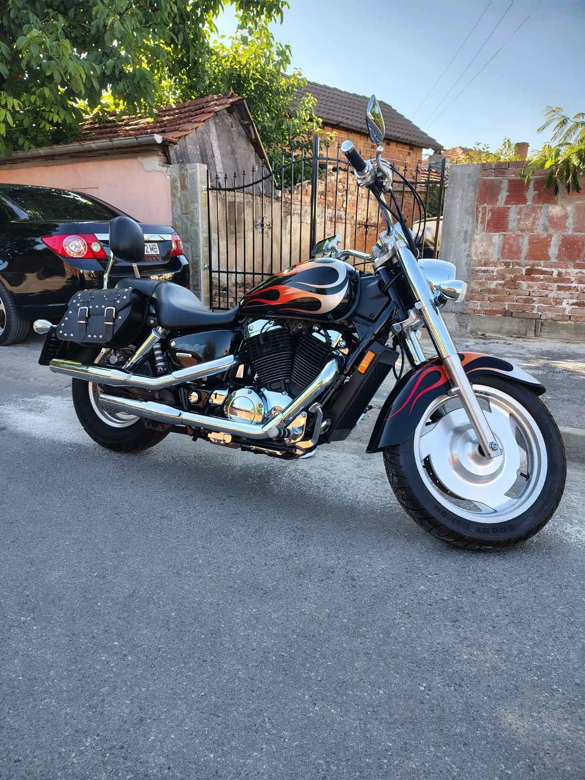 Honda Shadow, снимка 5 - Мотоциклети и мототехника - 55509873