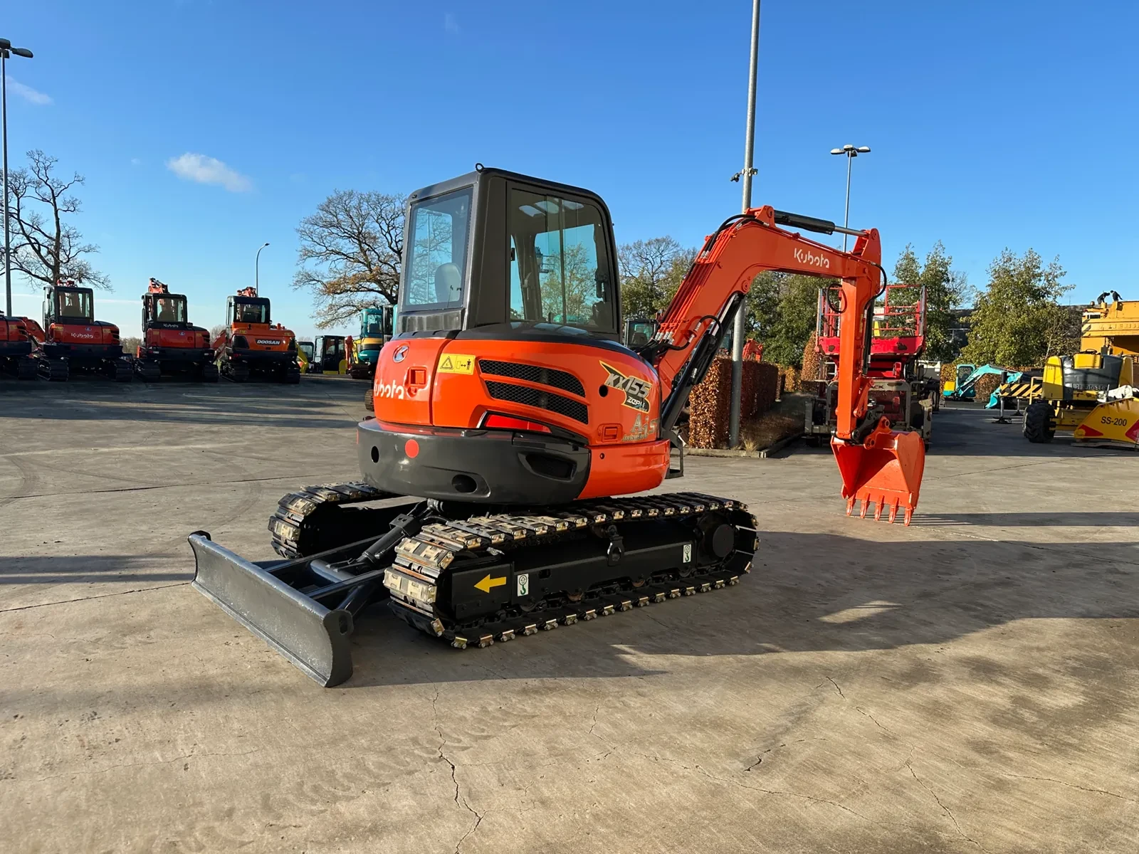 Багер Kubota KX155-5 - изображение 4